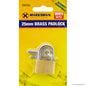 25mm Brass Padlock - Single