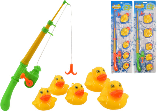 Fun 5pc Hook A Duck Game On Blistercard