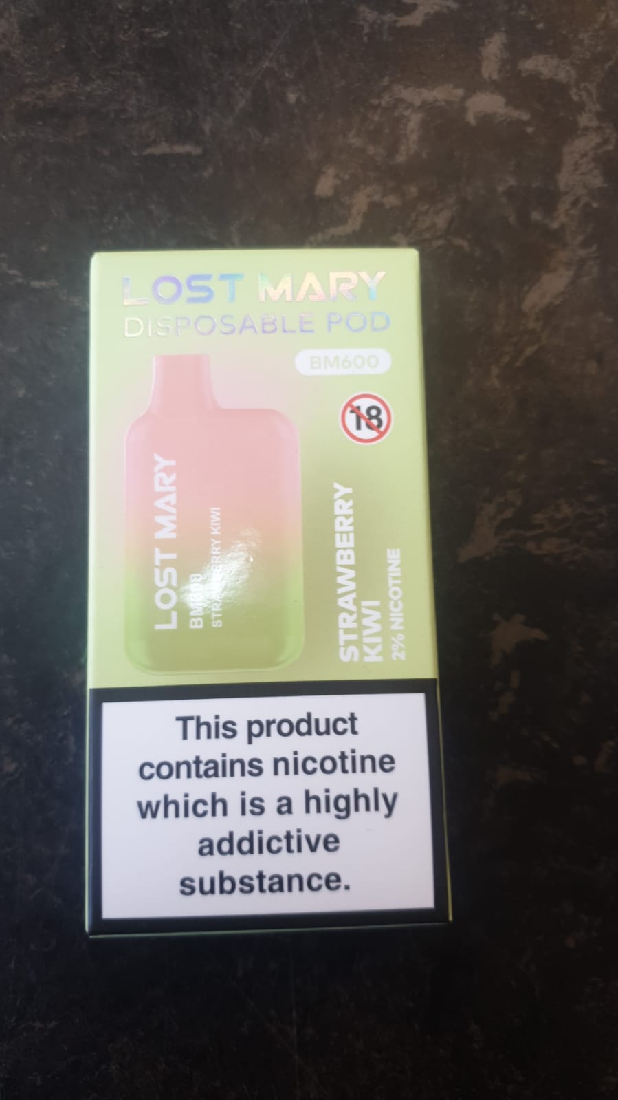 Lost Mary Strawberry Kiwi Disposable Pod