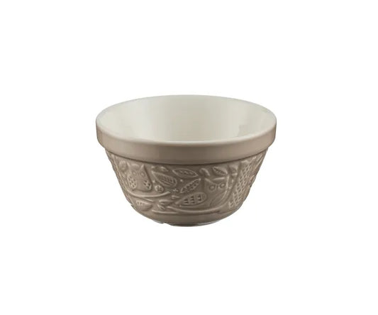 Dans la Forêt S36 Plat à Pudding en Grès 16cm - Vaisselle Rustique pour la Cuisson et le Service.