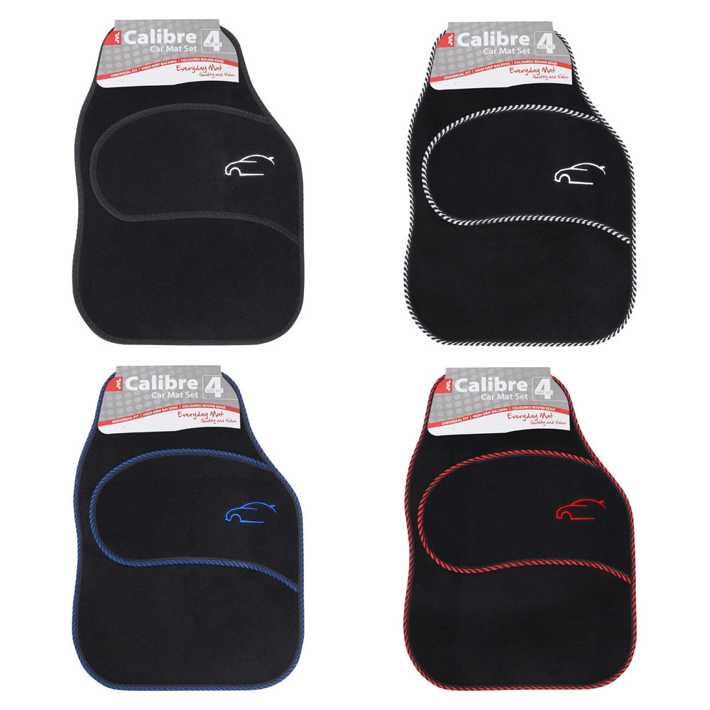 Améliorez votre conduite avec le jeu de tapis de voiture Dash 4 pièces en violet clair.