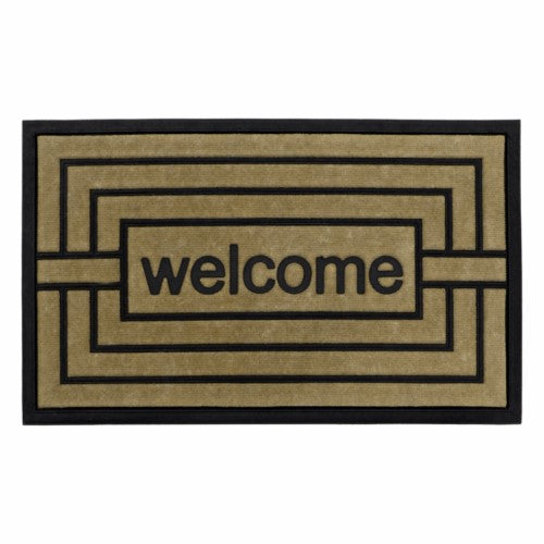 Vienna Scraper Mat 45x75cm Approx - Welcome | Stylish Entryway Décor.