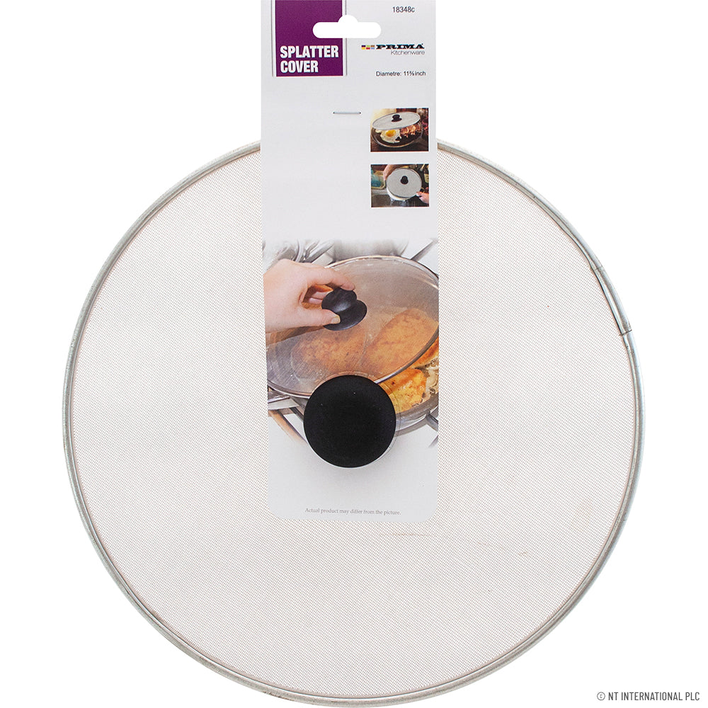 Gardez Votre Cuisine Propre avec Notre Couvercle Anti-Éclaboussures en Métal de 29 cm – Une Solution Durable et Élégante pour une Cuisson Sans Salissures.
