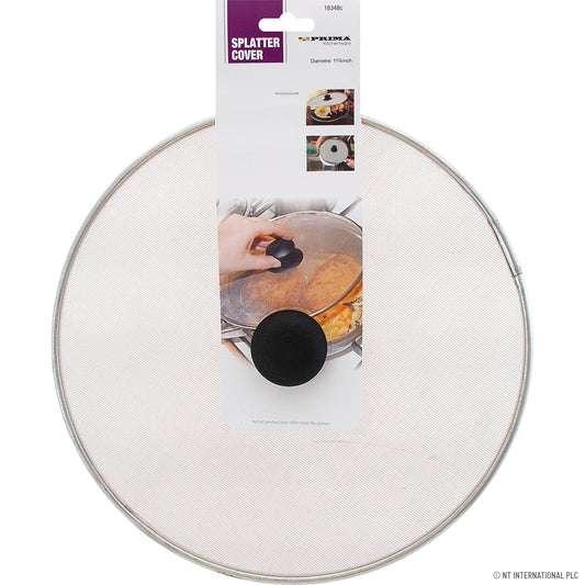 Gardez Votre Cuisine Propre avec Notre Couvercle Anti-Éclaboussures en Métal de 29 cm – Une Solution Durable et Élégante pour une Cuisson Sans Salissures.