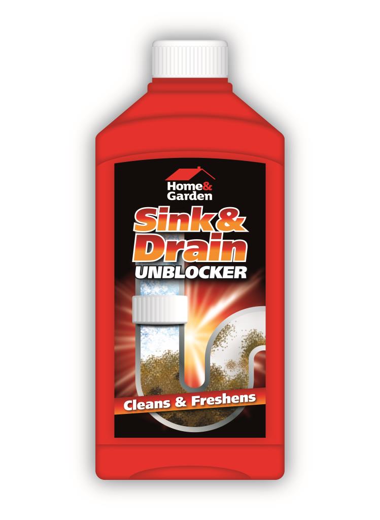H&G Sink & Drain Unblocker 1 - Powerful Solution for Clog-Free Drains