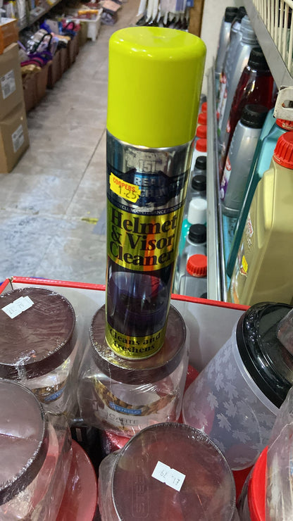 Helmet & Visor Cleaner Keep Your Gear Crystal Clear