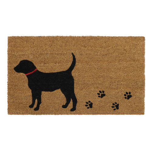 le Paillasson Latex Coco Puppy Love - 40x70cm | Paillassons en Fibre de Coco de Haute Qualité.