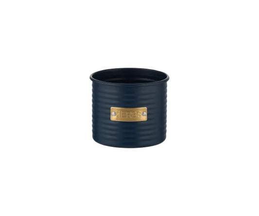 Elevate Your Greenery: Otto Navy Herb Planter | Shop the Latest Collection.