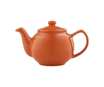Sublimez votre thé avec notre théière 6 tasses orange brûlé