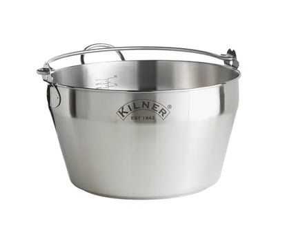 Marmite à Conserves en Acier Inoxydable 8 Litres | Ustensile de Cuisson Durable pour la Mise en Conserve à Domicile.