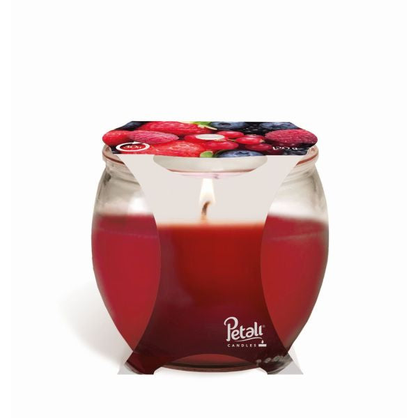 Délicieux bocal de pétales aux fruits rouges : une explosion de saveurs pour vos papilles