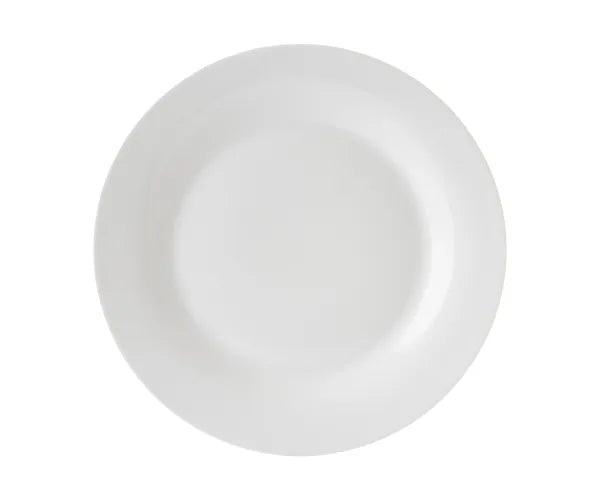 Assiette plate Rayware Milan 26,5 cm, blanche.