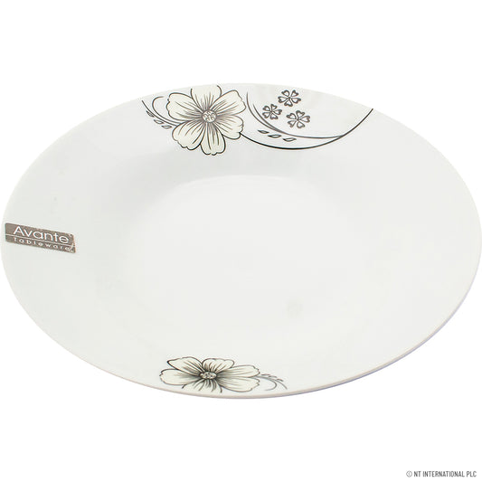 Améliorez votre expérience culinaire avec notre assiette à soupe de 20 cm (8") ornée d'un charmant motif floral.