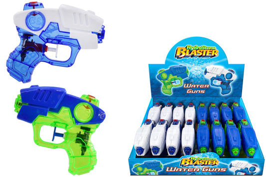 Water Gun 2-Pack Assorted Colors - Perfect for Outdoor Play and Parties - Comes in Display Box