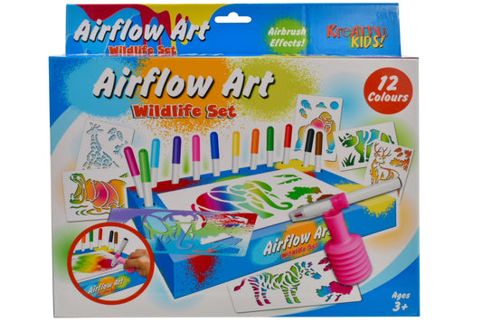 Enhance Creativity with Wildfire Air Flow Pens Playset  the Vibrant Colour Hang Box Today