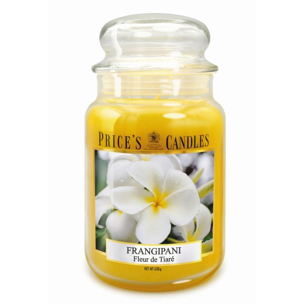 les plus belles bougies grand format aux parfums de frangipanier