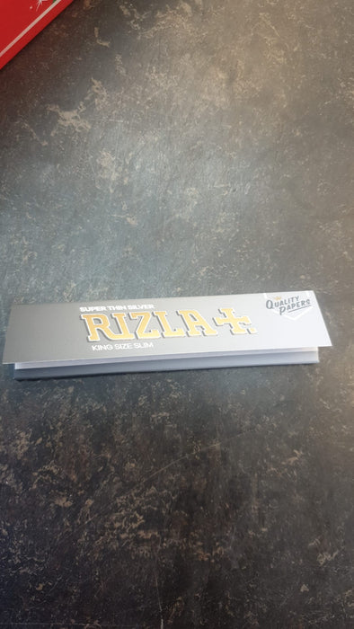Ultra-Thin Silver Rizla King Size Slim Papers for an Impeccable Smoking Experience