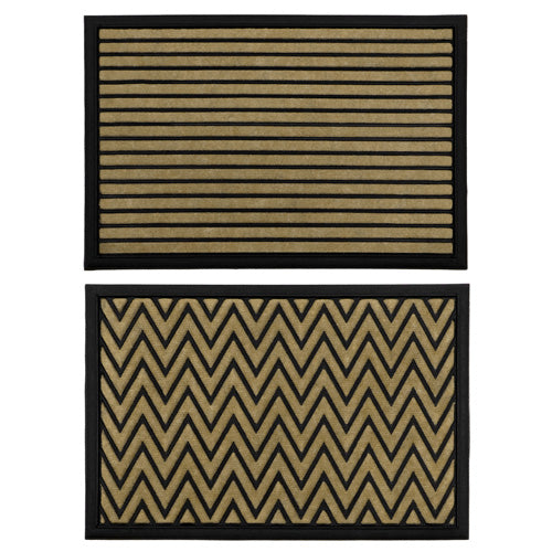 Vienna Scraper Mat - Assorted Colors | 40x60cm Approx. | Durable Entryway Rug.