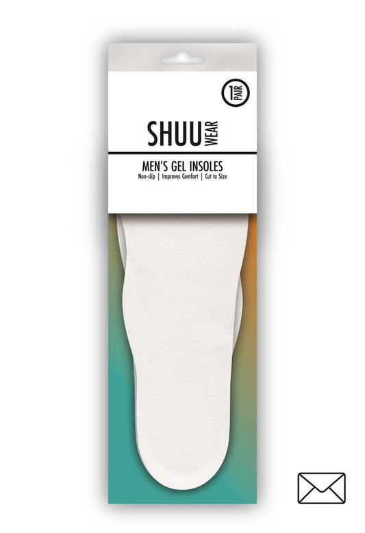 SHUU Clear Gel Insoles - Premium Shoe Inserts for Ultimate Support