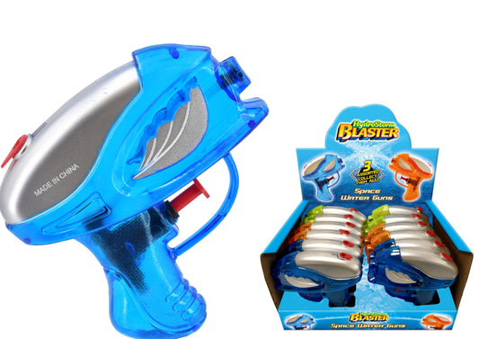 Space Water Gun (3 Assorted) - Fun Water Blasters for Kids - Display Box Included