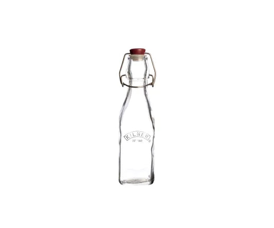 Bouteille carrée Kilner Clip Top 0,25 litre