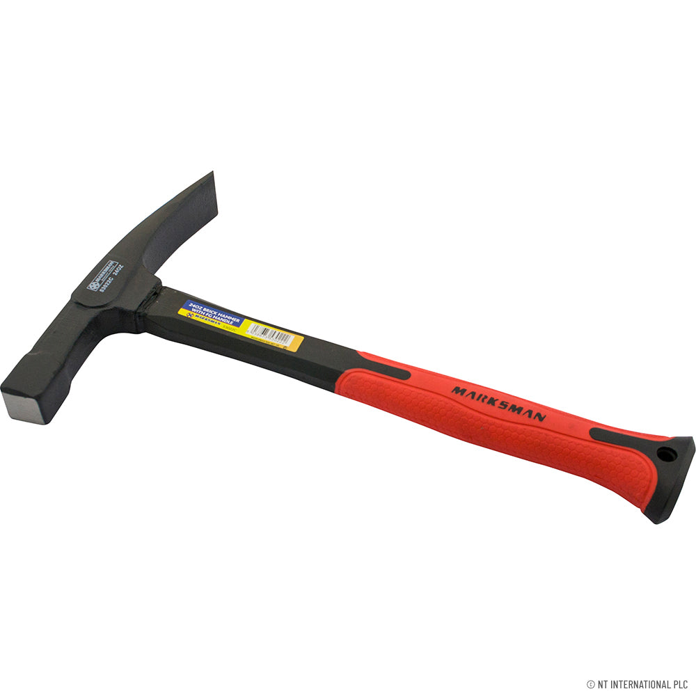 24oz Mason's Hammer - Durable Fiberglass Handle