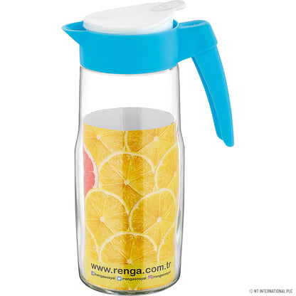 Pichet en verre Lina 1350 cc – Verrerie élégante et durable pour votre cuisine
