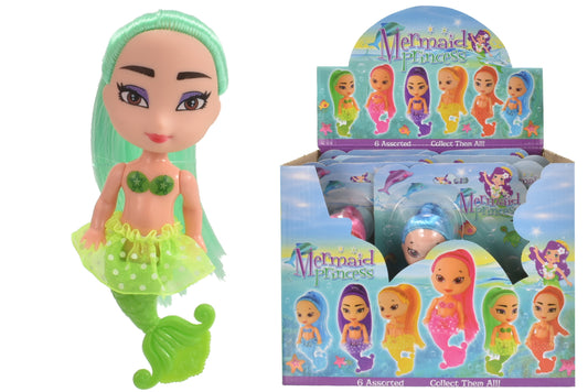 Discover Enchanting Mermaid Dolls - 6 Assorted Designs