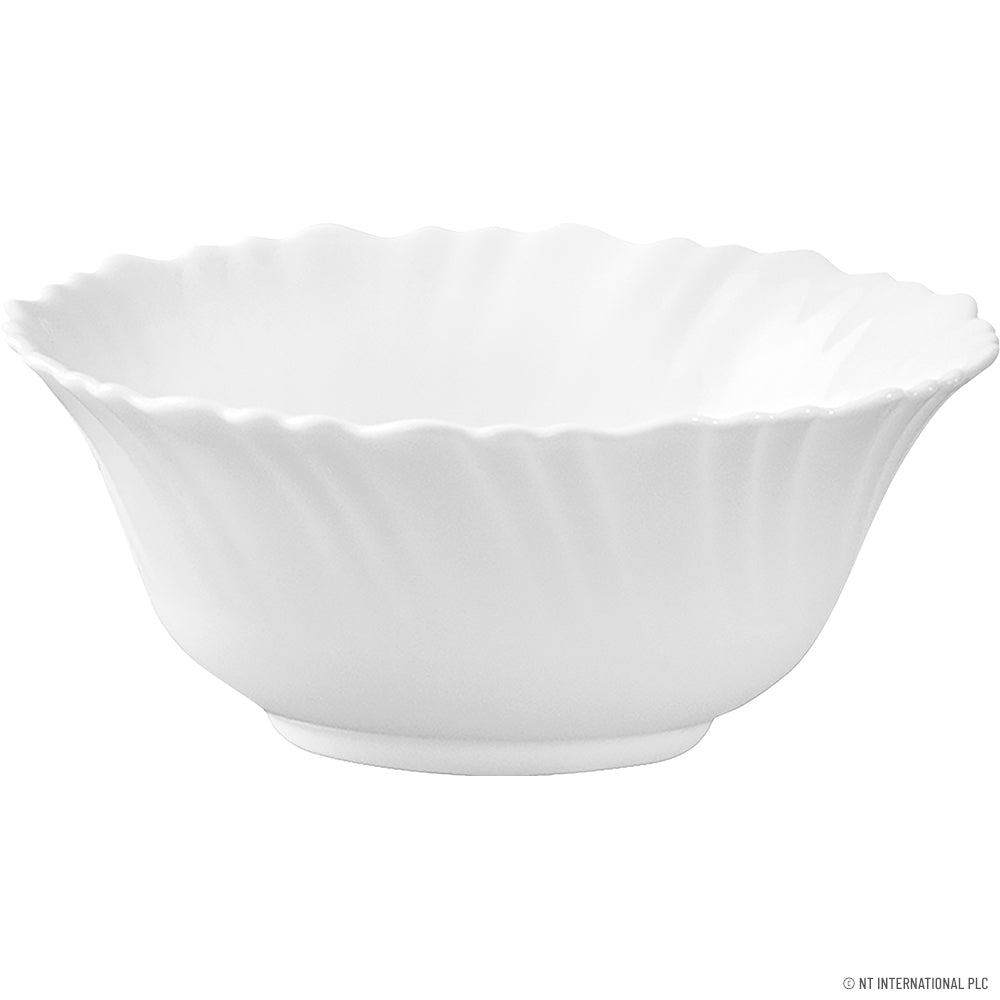 Rehaussez votre expérience culinaire avec le bol Classique Végétarien en blanc uni.