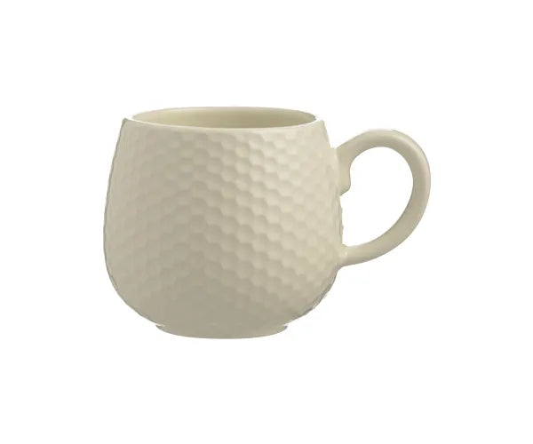 Mug nid d'abeille en relief Mason Cash Crème