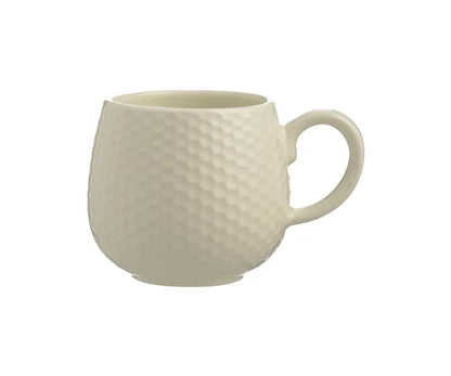 Mug nid d'abeille en relief Mason Cash Crème