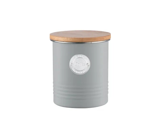 Solutions de rangement pour café grises Modern Living | Gardez vos grains de café frais.