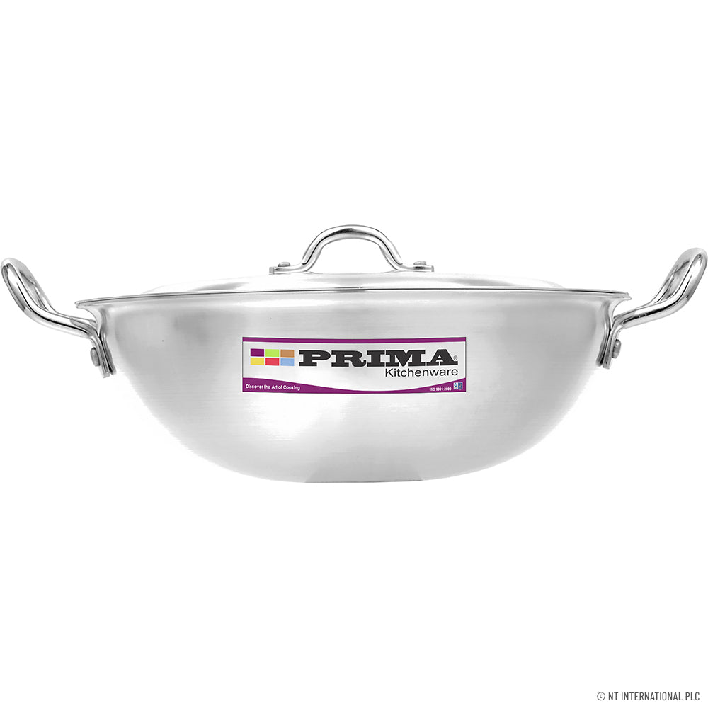 Wok de 28 cm avec couvercles - Améliorez votre expérience culinaire dès aujourd'hui !