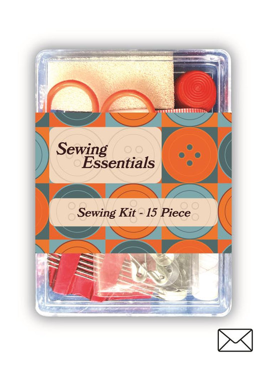 Sewing Kit 15PC – Complete DIY Sewing Supplies for Beginners and Pros