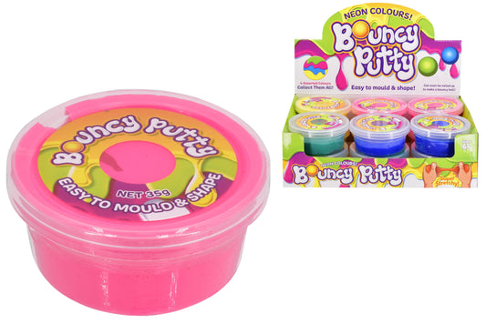 Get Playful with Neon Colour Bouncing Putty