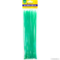 Vibrant Green Cable Ties - Set of 40, 4.8 x 300mm Organize and Secure Wires with Style