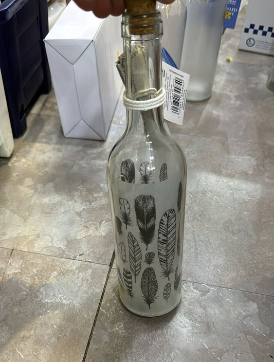 Bouteilles d'eau en verre écologiques