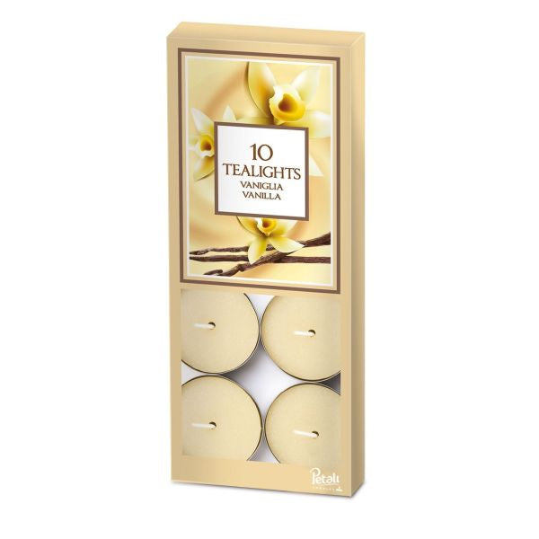 Prix Bougies chauffe-plat parfumées vanille Petali | Paquet de 10
