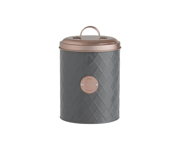 Boîte à biscuits élégante Henrik en cuivre : Conservez vos gourmandises avec style.