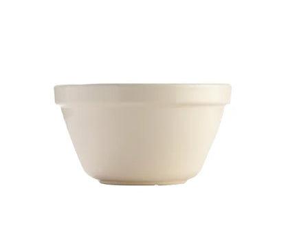 Moule à pudding blanc authentique S18 22cm - Un classique essentiel pour votre cuisine.