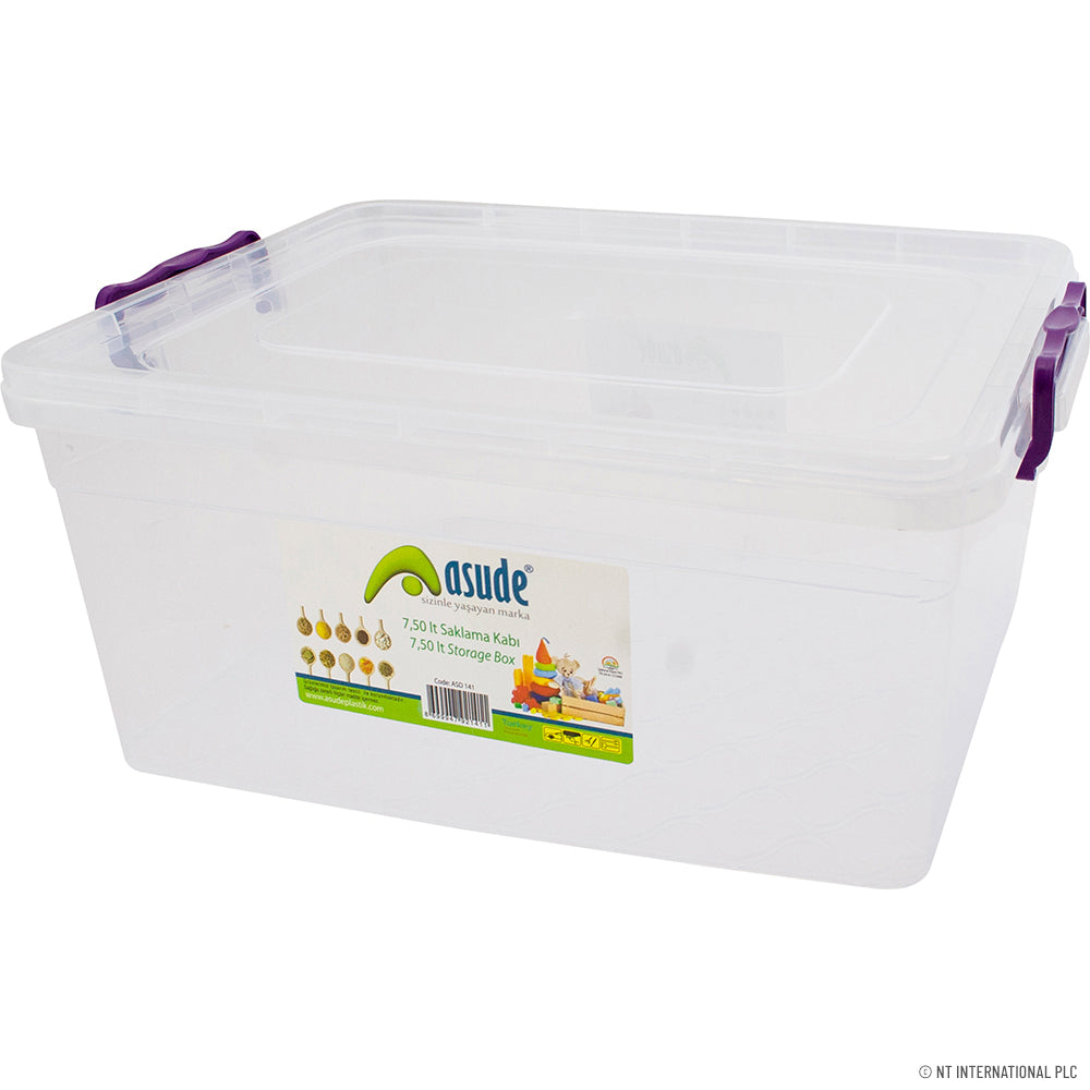 Organisez-vous avec notre boîte de rangement de 7,5 litres - Des solutions pratiques et élégantes pour votre espace.