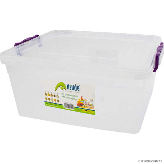 Organisez-vous avec notre boîte de rangement de 7,5 litres - Des solutions pratiques et élégantes pour votre espace.