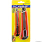 2pc Snap-Off Knife Set in Striking Red - Ideal for Crafting and DIY Projects