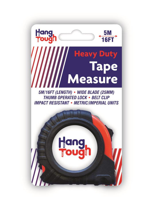 Premium Heavy Duty Tape Measure 5M - Durable and Accurate Measurement Tool for Professionals