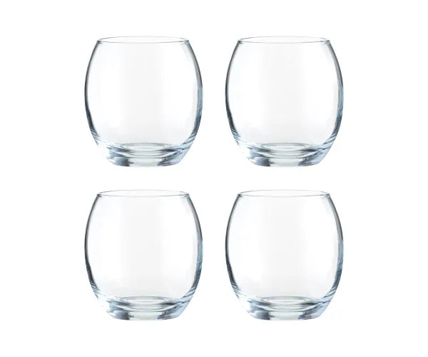 Sublimez votre expérience du bar avec l'ensemble de 4 verres à mixer Mode 38cl