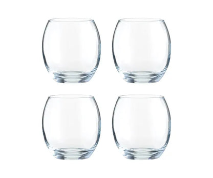 Sublimez votre expérience du bar avec l'ensemble de 4 verres à mixer Mode 38cl