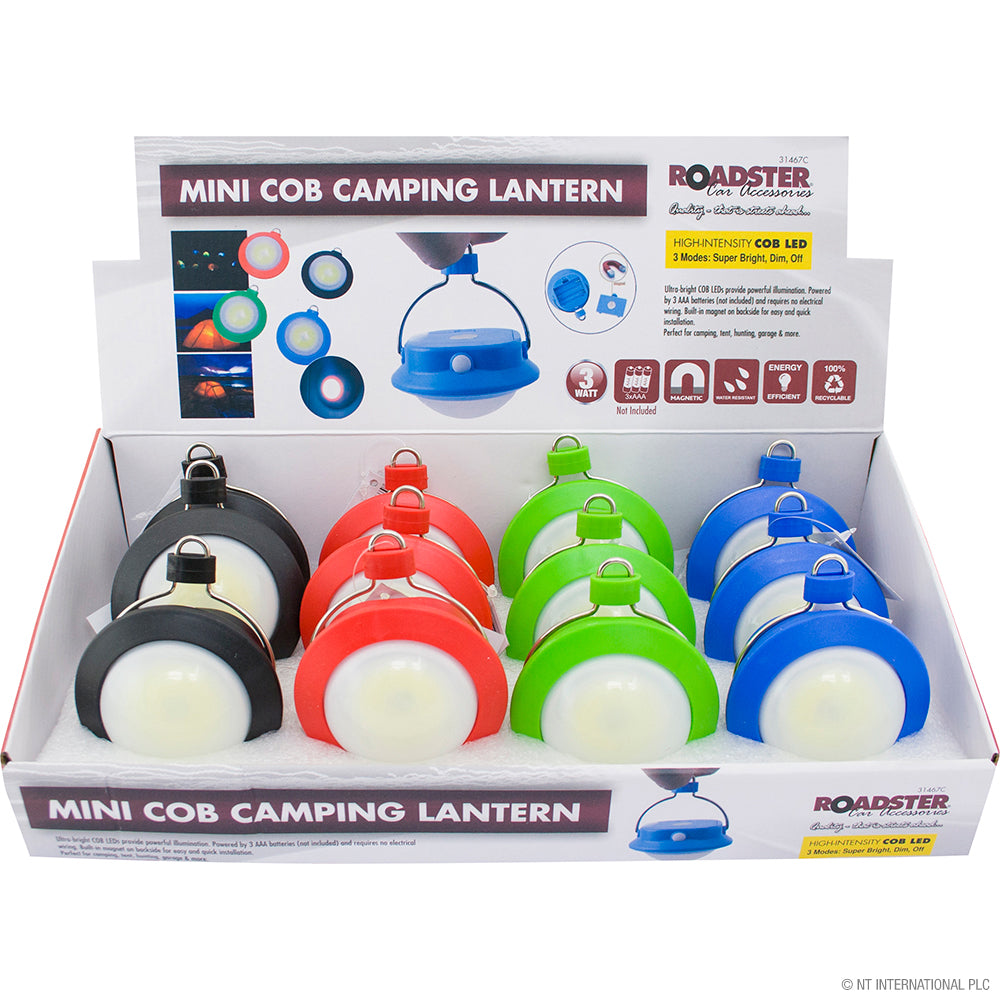 Your Adventures with the 3W LED COB Camping Lantern - Convenient Display Box Included