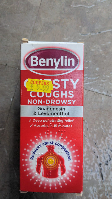 Benylin Chesty Cough Non-Drowsy Cough Syrup