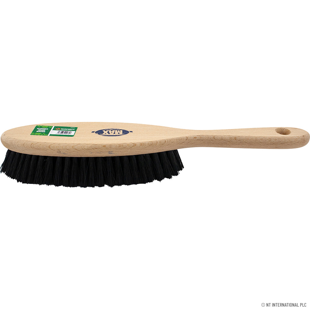 Brosse à vêtements manuelle en bois | Outil d'entretien du linge de qualité supérieure.