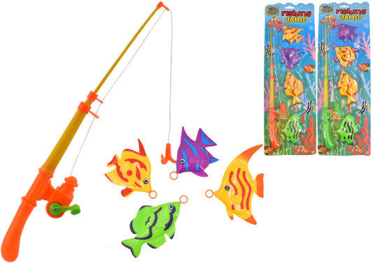 4pc Hook A Fish Game (2 Assorted) On Blistercard